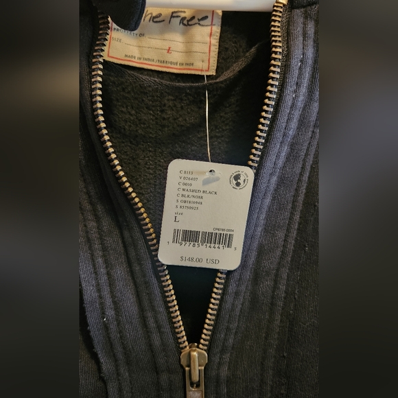 Free People "Lou" Moto jacket NWT - Picture 5 of 7